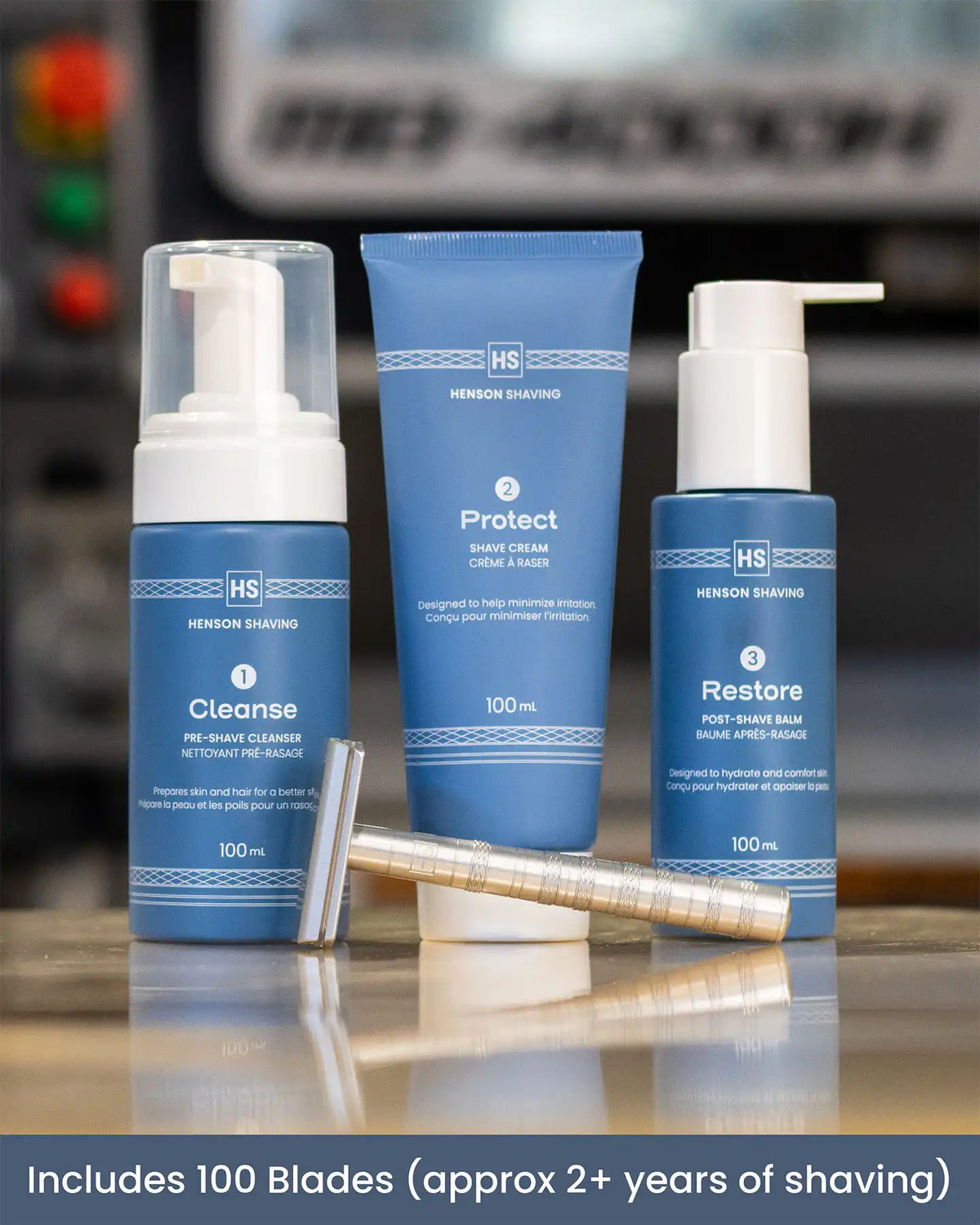 Henson Shave System in Aircraft Aluminum