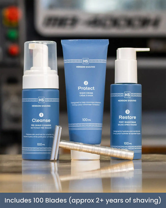 Henson Shave System in Aircraft Aluminum